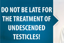 Do Not Be Late For The Treatment Of Undescended Testicles